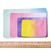 50Pcs 4 Style Two Tone Rectangle Plastic Zip Top Gift Bags OPP-FS0001-19A-2-5