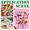 150Pcs Polyester Pom Pom Ball DIY-SC0031-32-7
