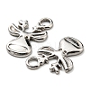Non-Tarnish 304 Stainless Steel Pendants LS-STAS-Q248-09P-3