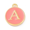 Golden Plated Alloy Enamel Charms LS-ENAM-Q437-11A-1