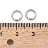 Tarnish Resistant 304 Stainless Steel Open Jump Rings X-STAS-Q186-02-7x1mm-4