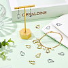 16Pcs 4 Style 304 Stainless Steel Enamel Pendants STAS-DC0010-35-5