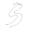 304 Stainless Steel Mixed Chain Necklace Makings AJEW-JB01548-1