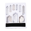 9Pcs Nuggets Natural Quartz Crystal Stones Collections AJEW-Q152-01-3
