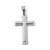 304 Stainless Steel Pendants STAS-G346-15P-1