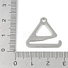 Non-Tarnish 201 Stainless Steel Pendants STAS-L279-008P-3