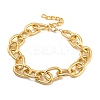 Chunky Aluminum Cable Chain Necklaces for Women LS-NJEW-K261-01D-G-2