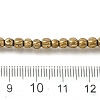 Electroplated Synthetic Non-magnetic Hematite Beads Strands G-C154-A01-01A-4