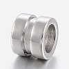 Tarnish Resistant 304 Stainless Steel Tube Beads STAS-F150-019P-2