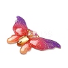 Gradient Color Resin Pendants RESI-Q012-03B-2