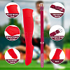 1 Pair Polycotton Solid Color Football Socks AJEW-CL0001-33B-6