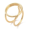 Ion Plating(IP) 304 Stainless Steel Finger Rings for Women RJEW-G315-01G-1