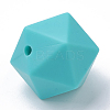 Food Grade Eco-Friendly Silicone Focal Beads SIL-T048-14mm-06-2