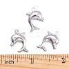 Tarnish Resistant Dolphin 304 Stainless Steel Pendants X-STAS-I045-29-3