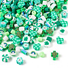 200Pcs 10 Styles Handmade Polymer Clay Beads CLAY-TA0001-66-3