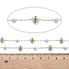 Handmade ABS Imitation Pearl & Rhinestone Round Chains CHS-L028-03P-01-2