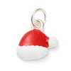Christmas Themes Alloy Enamel Pendants FIND-I063-01D-1