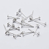 925 Sterling Silver Ear Stud Findings STER-K167-043C-S-2