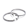 304 Stainless Steel Big Hoop Earrings EJEW-L232-036E-P-2