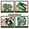 12Pcs 4 Styles Rectangle Football Print Paper Storage Candy Boxes CON-WH0095-58-4
