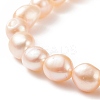 Natural Pearl Beaded Stretch Bracelet for Women BJEW-JB08868-05-2
