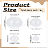 4Pcs 4 Styles DIY Round Crystal Ball Display Decoration Silicone Molds DIY-LP0003-98-2