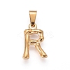 304 Stainless Steel Pendants X-STAS-F235-01G-R-1