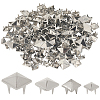 200Pcs 4 Styles Iron Studs Rivets IFIN-GF0001-54P-1