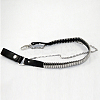 Punk PU Leather Cable Chain Pants Chain Belts AJEW-O019-04-4