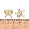 Brass Micro Pave Cubic Zirconia Pendants KK-N257-46G-3