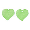 Transparent Acrylic Pendants TACR-S157-01B-2