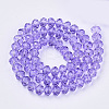 Baking Paint Glass Beads Strands EGLA-Q120-E-B01-2