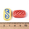 Handmade Porcelain Ceramic Beads PORC-T134-27M-3
