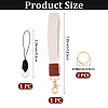 1Pc Nylon Stretch Band Wristlet Keychains KEYC-CL0001-38D-2