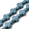 Natural Lava Rock Beads Strands G-L498-E01-01D-1