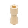 Wooden Candle Holder AJEW-WH0251-54B-02-1