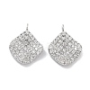 Rhodium Plated 925 Sterling Silver Pendant STER-H111-02P-1