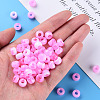 Acrylic European Beads MACR-S375-002B-03-5