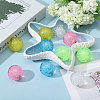 10Pcs 5 Colors Resin Round Thumb Grip Cap DIY-CA0006-79-4
