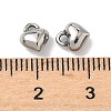 316 Surgical Stainless Steel Charms STAS-L307-15P-3