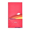 Rainbow Pattern Eco-Friendly Kraft Paper Bags X-AJEW-M207-D01-01-2