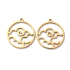201 Stainless Steel Pendants STAS-WH0027-42G-2