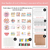 DIY Keychain Making Kits DIY-GO0002-53D-2