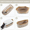 Cotton Rope Woven Storage Basket AJEW-WH20020-153E-5