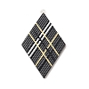 Rhombus Acrylic Big Pendants Diy Earrings Accessories LS-OACR-M028-02C-1