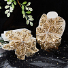 2Pcs Flower Glitter with Rhinestone Decorative Corsages for Clothing Accessories PATC-FH0001-31-4