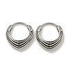316 Surgical Stainless Steel Hoop Earrings for Women and Men EJEW-D096-20F-AS-1