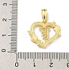 Heart Brass Pendants KK-I714-04G-F-3