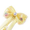 Bowknot Long Ribbon Alligator Hair Clip LS-PHAR-D013-03B-5