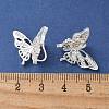 Brass Micro Pave Clear Cubic Zirconia Pendants KK-A236-11S-3